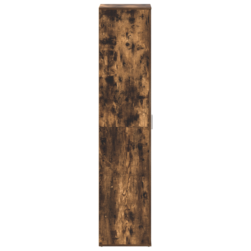 Schuhschrank Geräucherte Eiche 80x39x180 cm Werkstoff
