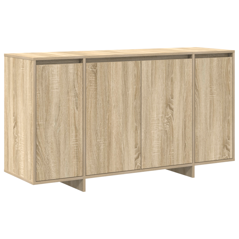 Eiche Sideboard Sonoma Eiche Holzwerkstoff 135 x 41 x 75 cm