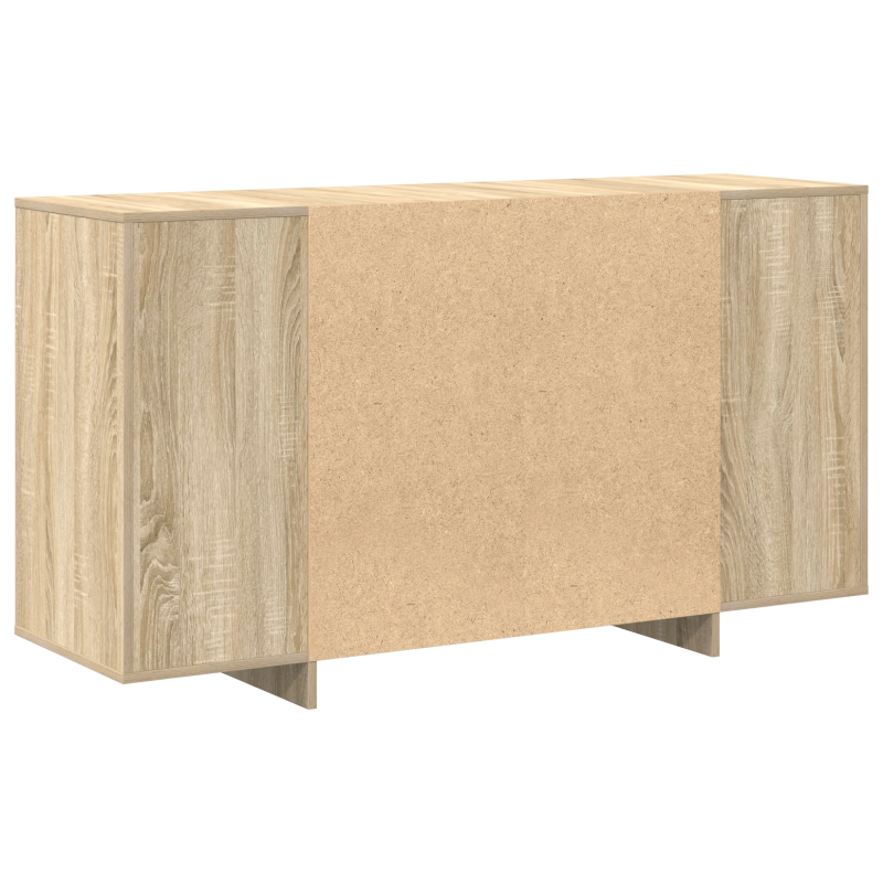 Eiche Sideboard Sonoma Eiche Holzwerkstoff 135 x 41 x 75 cm