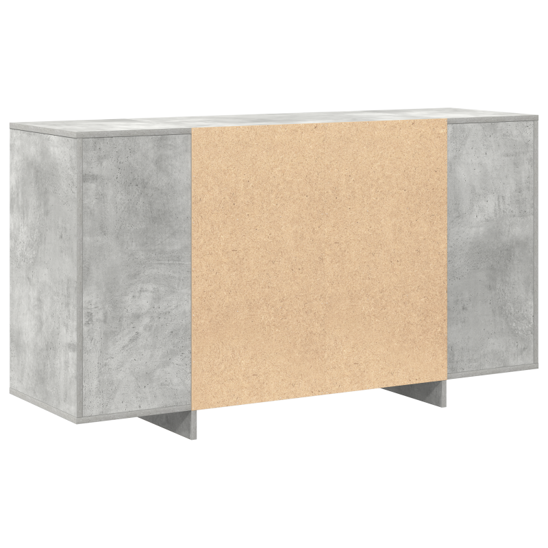 Beton Grau Sideboard Beton grau Holzwerkstoff 135 x 41 x 75 cm