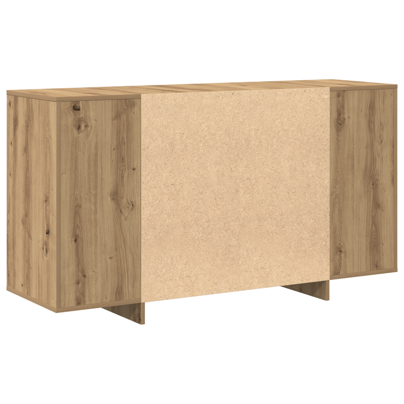 Eichen Sideboard Artisan Eiche Holzwerkstoff 135 x 41 x 75 cm