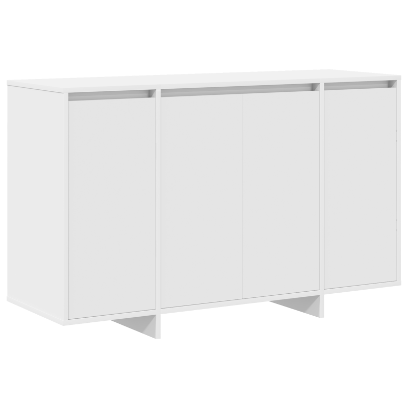 Weißes Sideboard Weiß Beschichtetes Holz 120 x 41 x 75 cm