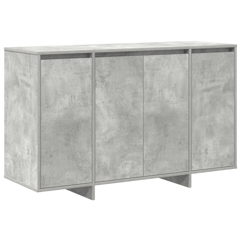 Beton Grau Sideboard Beton grau Holzwerkstoff 120 x 41 x 75 cm