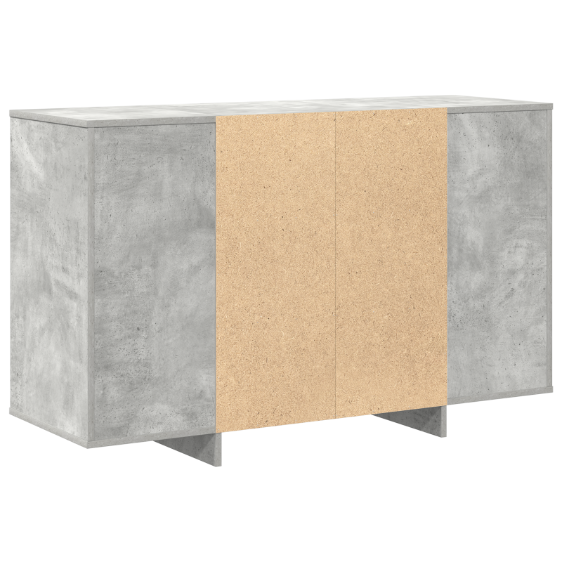 Beton Grau Sideboard Beton grau Holzwerkstoff 120 x 41 x 75 cm