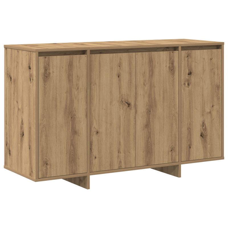 Eichen Sideboard Artisan Eiche Holzwerkstoff 120 x 41 x 75 cm