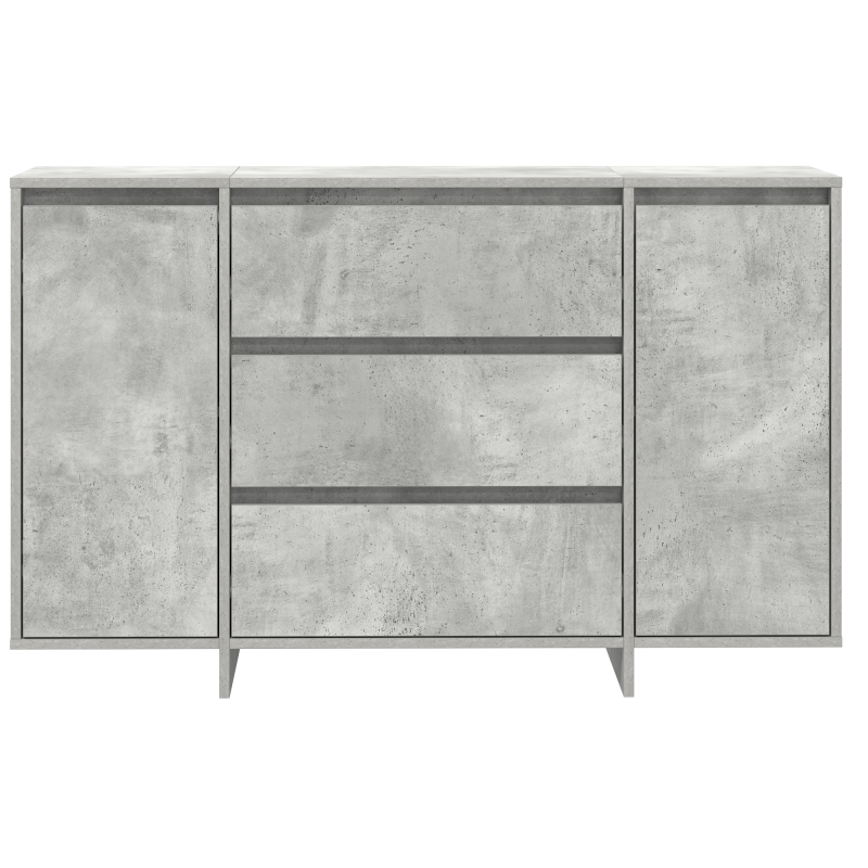 Sideboard Beton Grau 120x41x75 cm Ingenieurholz