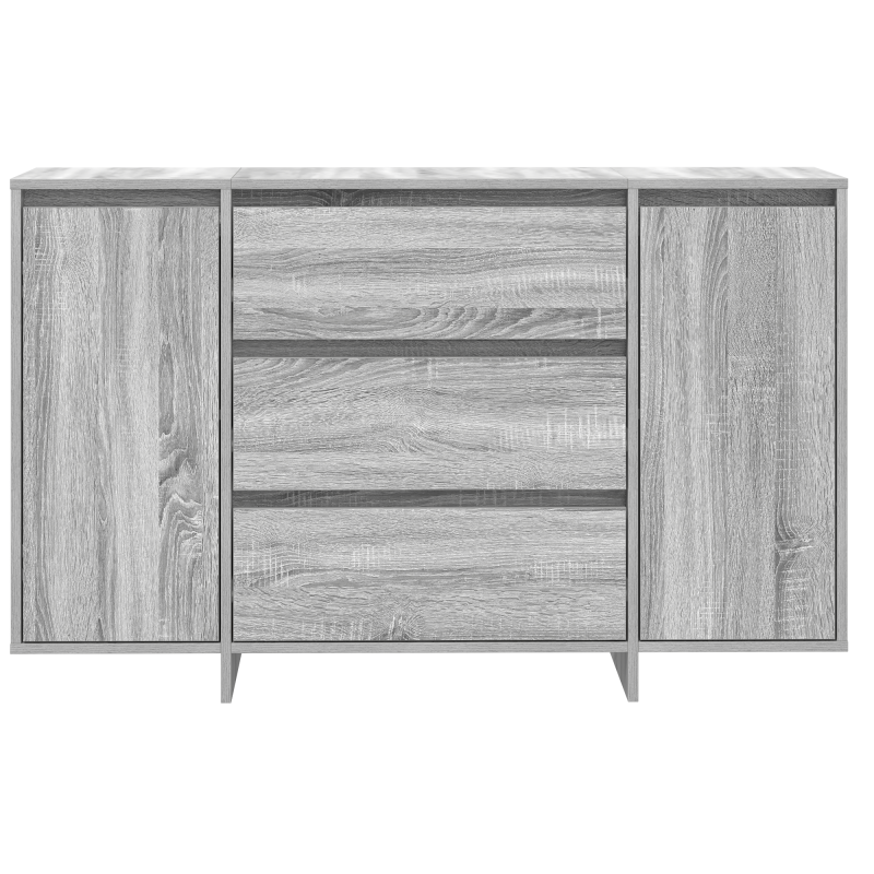 Sideboard Grau Sonoma 120x41x75 cm Holzwerkstoff