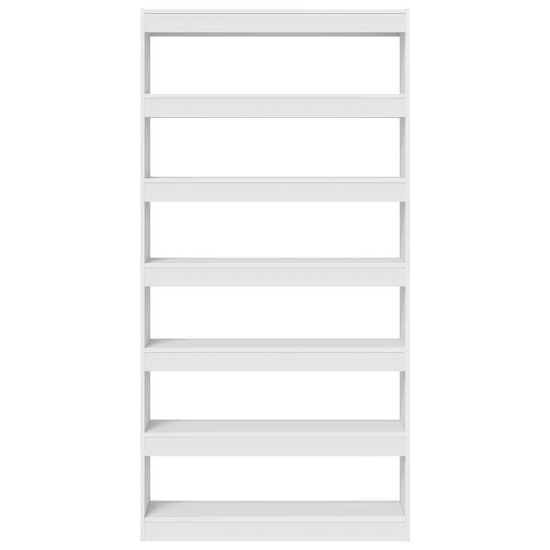 Weißes Bücherregal Weiß Hochwertiger Holzwerkstoff