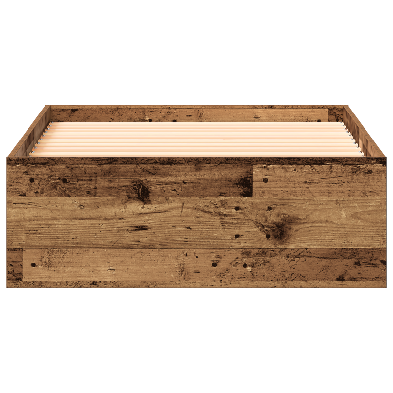 Bettgestell Alteiche 90x190 cm Engineered Wood
