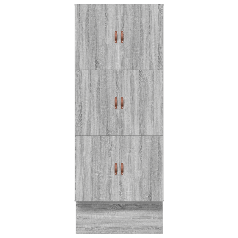 Aufbewahrungsbettgestell Grau Sonoma 90x200 cm