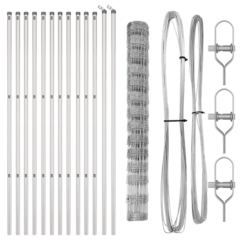 Weidezaun 1.4x25 m Verzinkter Stahl