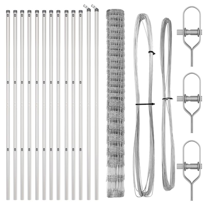 Feldzaun 1,6x25 m Verzinkter Stahl