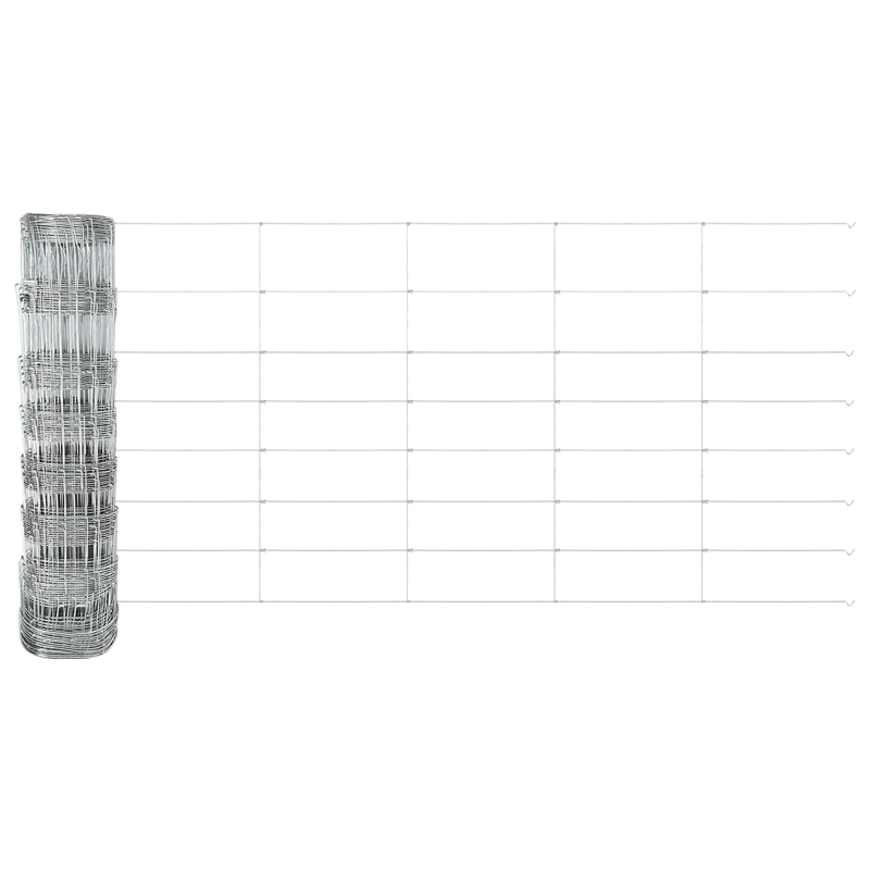 Feldzaun 0.8x50 m verzinkter Stahl