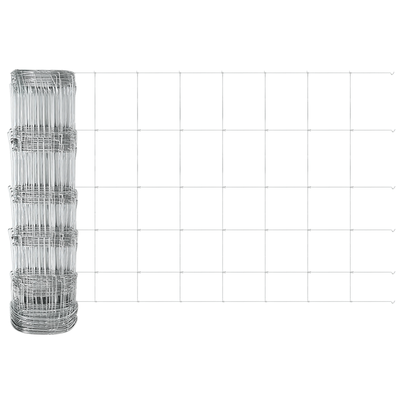 Feldzaun 0,8x100 m verzinkter Stahl