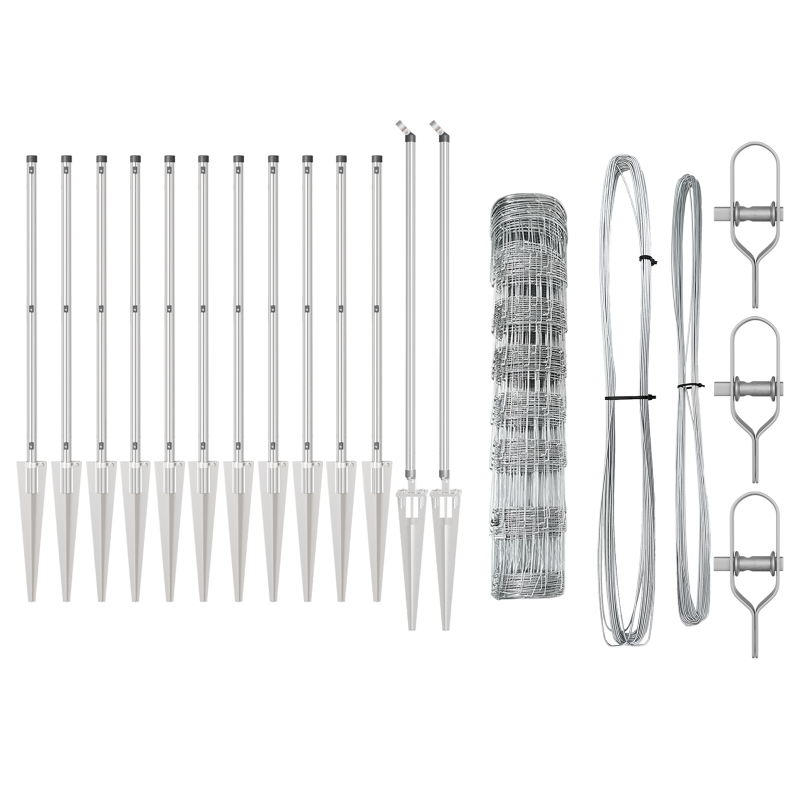 Field Fence 0,8x50 m Verzinkter Stahl