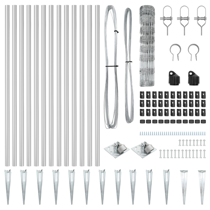 Field Fence 0,8x50 m Verzinkter Stahl