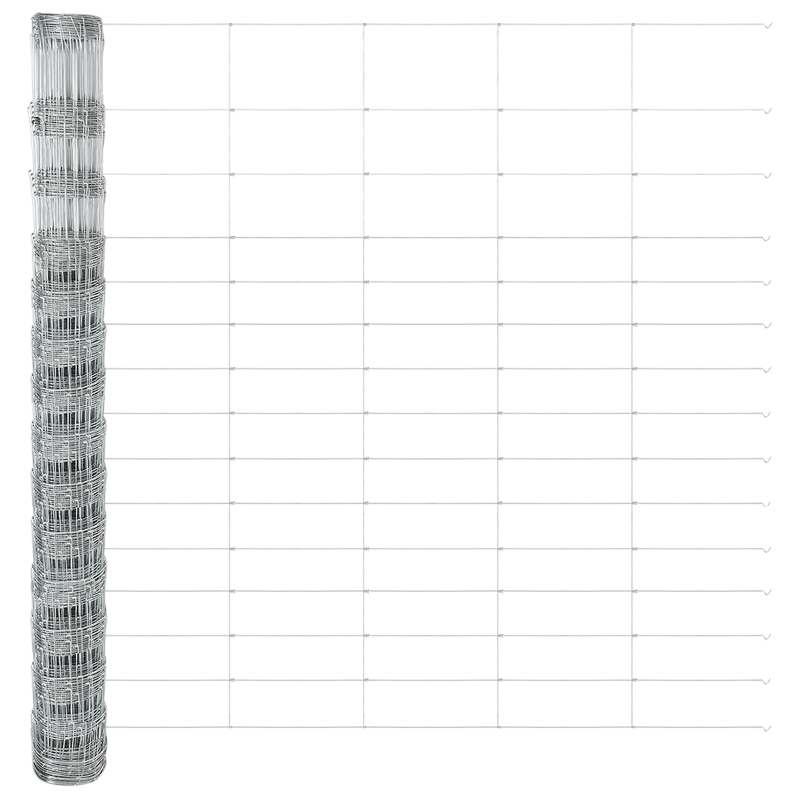 Feldzaun 1,6x25 m verzinkter Stahl