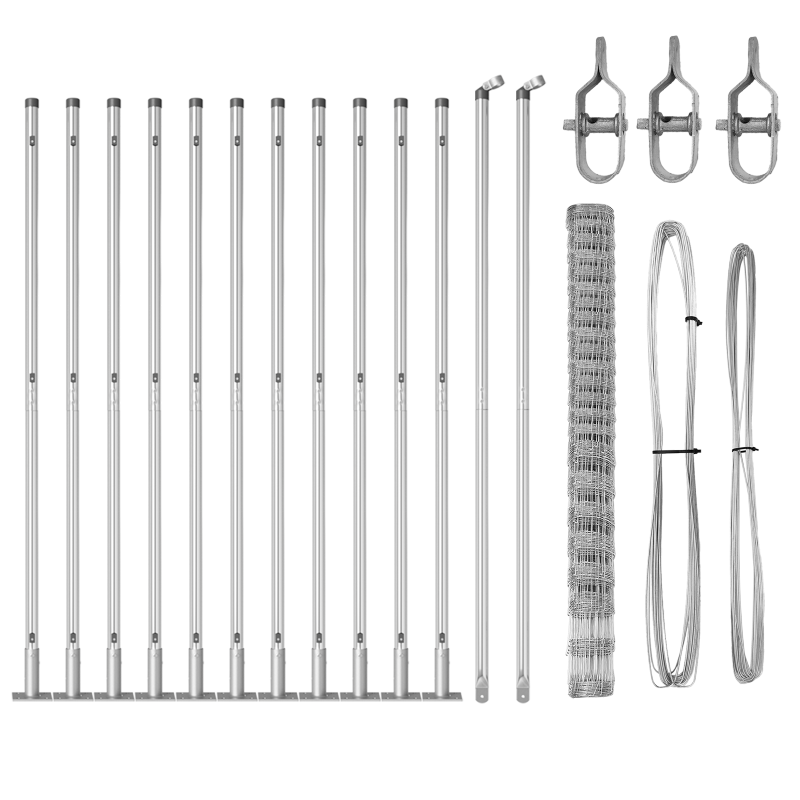 Feldzaun 1,6x25 m Verzinkter Stahl