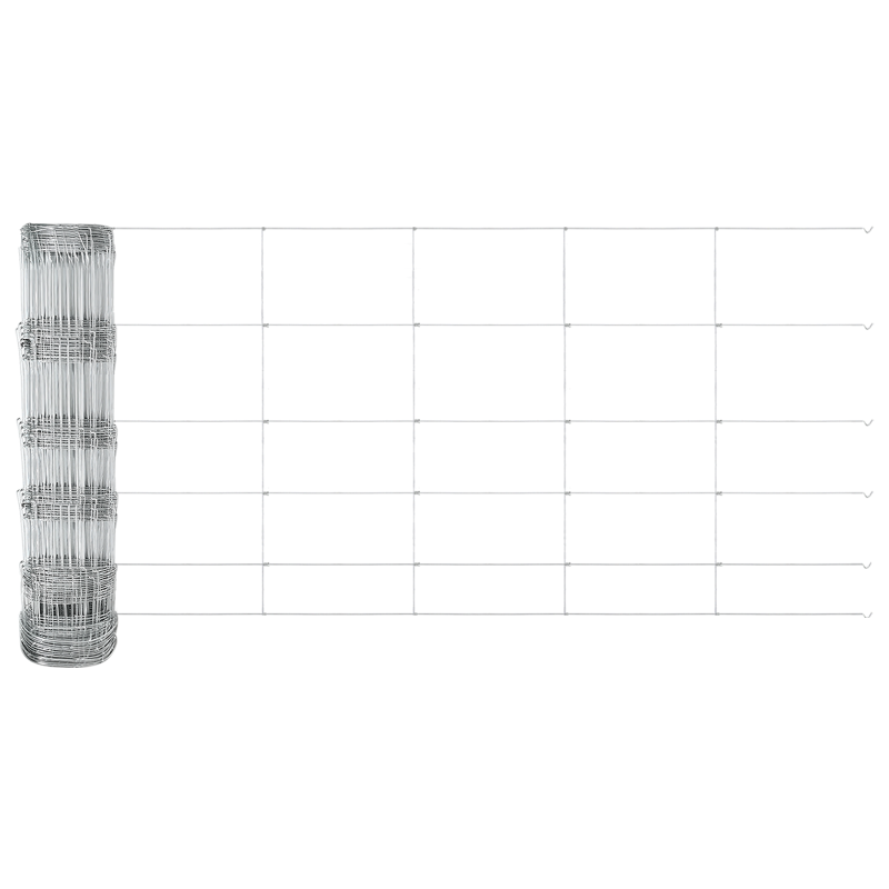 Feldzaun 0,8x50 m verzinkter Stahl