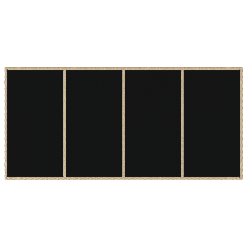 Bettgestell in Blau, 90x200 cm, aus Stoff