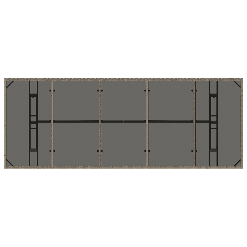 Automatische einziehbare Markise Weiß 500x300 cm