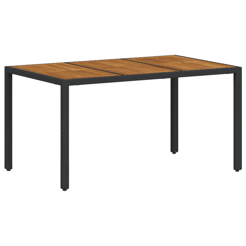 8-teiliges Garten-Sofa-Set mit Kissen in Beige, Poly Rattan