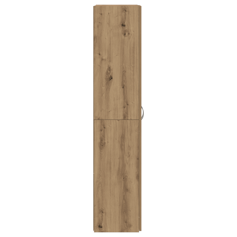Büroschrank Set aus 2 Artisan Eiche Holzwerkstoff