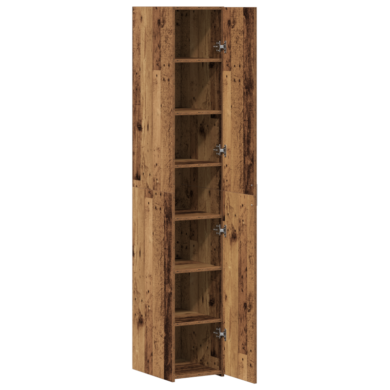 Highboard Altholz 30x42.5x185 cm Kontrast Holz