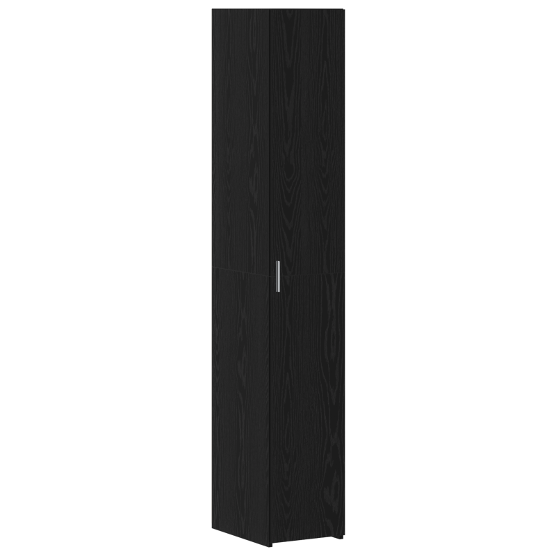 Highboard Schwarz Eiche 30x42.5x185 cm Spanplatte
