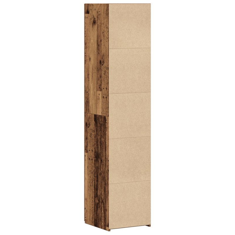 Highboard Altholz 40x42.5x185 cm Holzwerkstoff