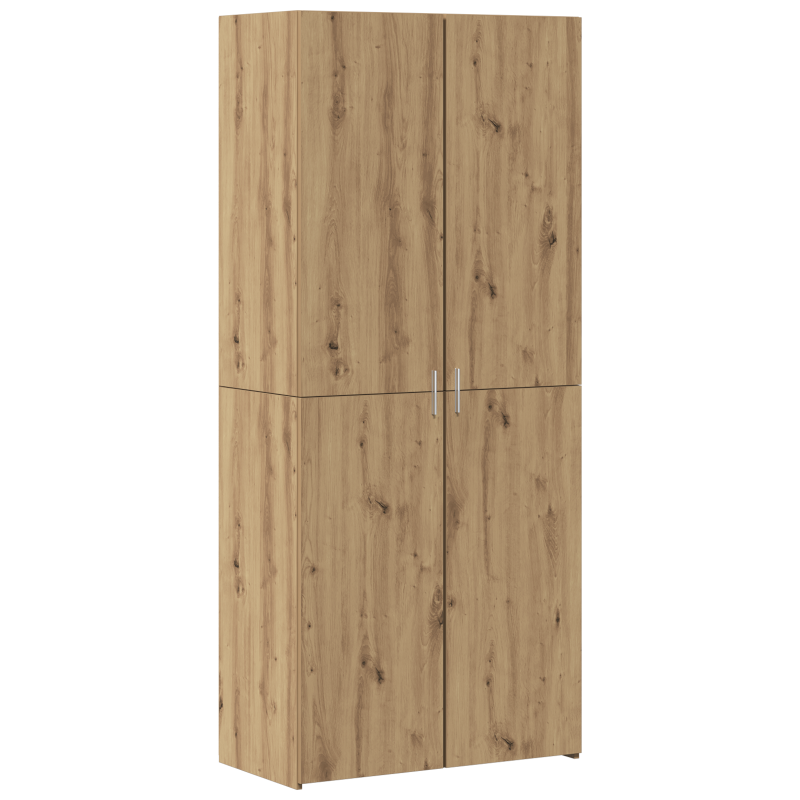 Hochboard Artisan Eiche 40x42.5x185 cm Holzwerkstoff