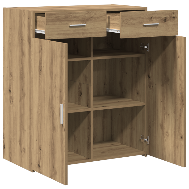 Stauraum Schrank Artisan Eiche 80x42.5x93.5 cm Holzwerkstoff