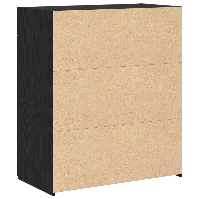 Aufbewahrungsschrank Schwarze Eiche 80x42,5x93,5 cm Holzwerkstoff
