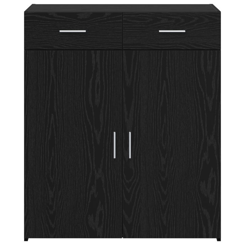 Aufbewahrungsschrank Schwarze Eiche 80x42,5x93,5 cm Holzwerkstoff