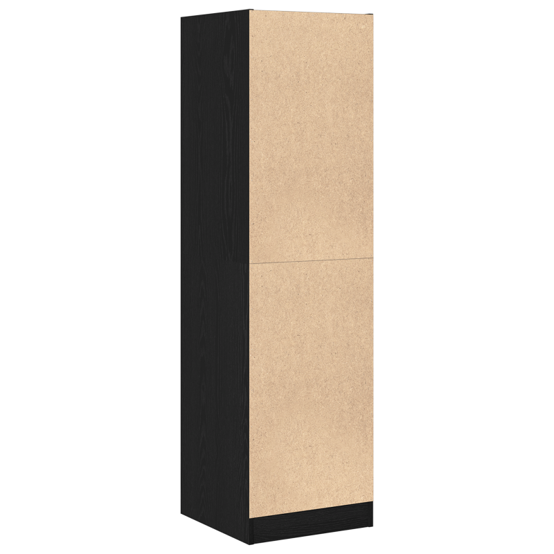 Apotheker-Schrank Schwarzes Eichenholz 40x41x144,5 cm Holzwerkstoff