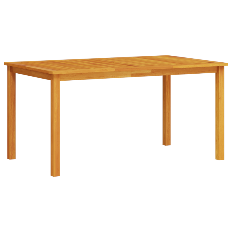 7-teiliges Garten-Esszimmer-Set aus massivem Akazienholz