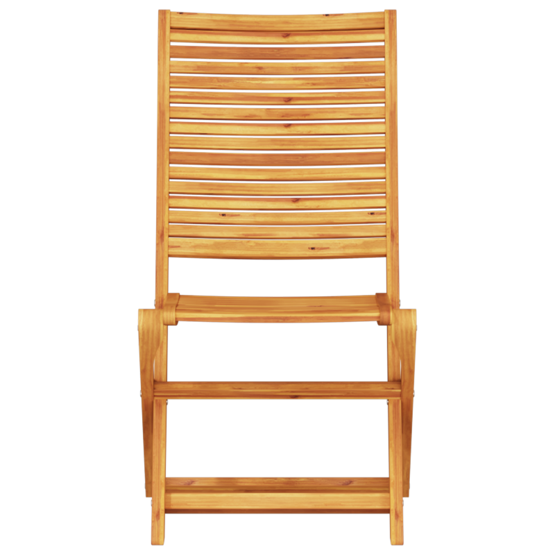 3-teiliges klappbares Bistro-Set aus massivem Akazienholz