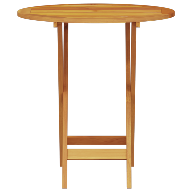 3-teiliges klappbares Bistro-Set aus massivem Akazienholz