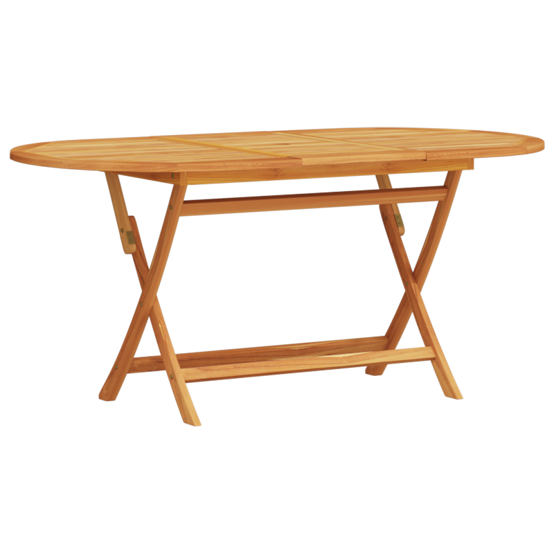 7-teiliges Garten-Esstisch-Set aus massivem Akazienholz