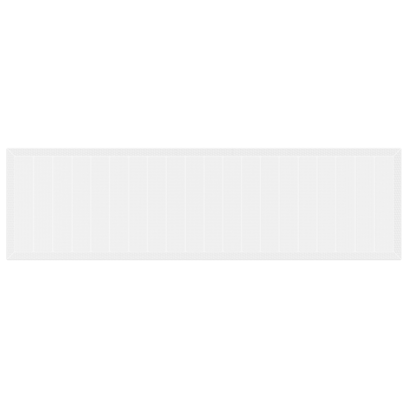 Schiebetür mit Hardware Set Weiß 83 x 202 cm Massivholz Kiefer