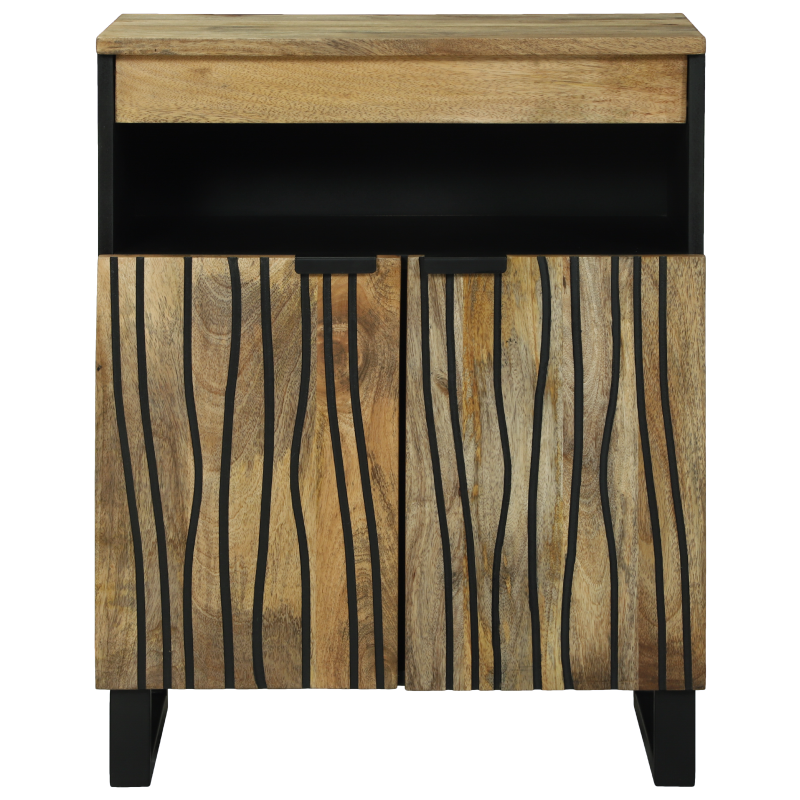 Sideboard 60x33.5x75 cm Massivholz Mango