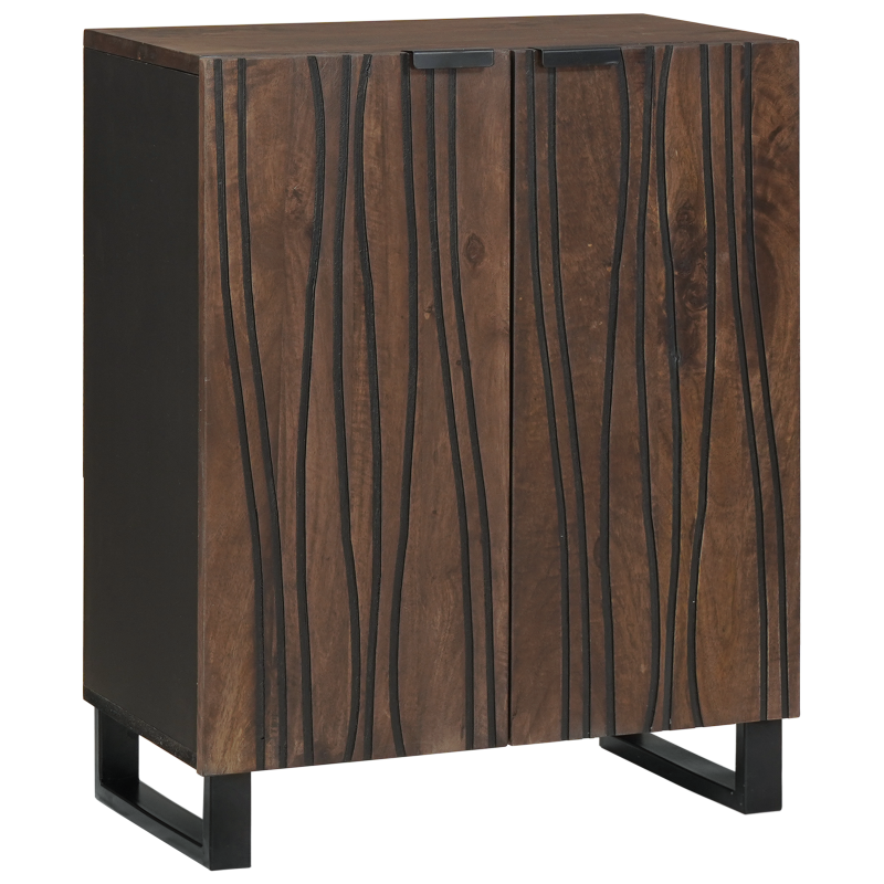 Sideboard 60x33,5x75 cm Massivholz Mango