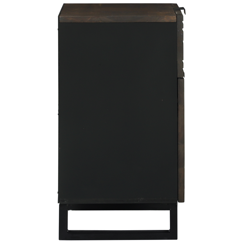 Nachttisch 50x33x60 cm Massivholz Mango