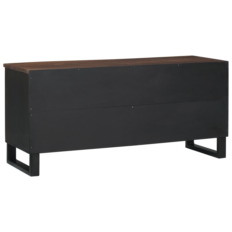 TV Cabinet 100x33,5x46 cm Massivholz Mango