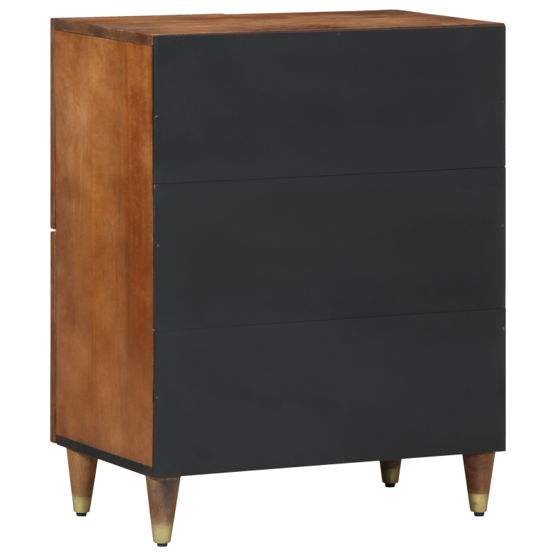 Sideboard Honigbraun Massivholz Akazie 60 x 33 x 75 cm Sideboard