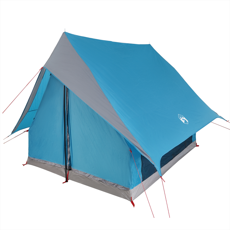 Camping-Zelt A-Frame 3-Personen Blau Wasserfest
