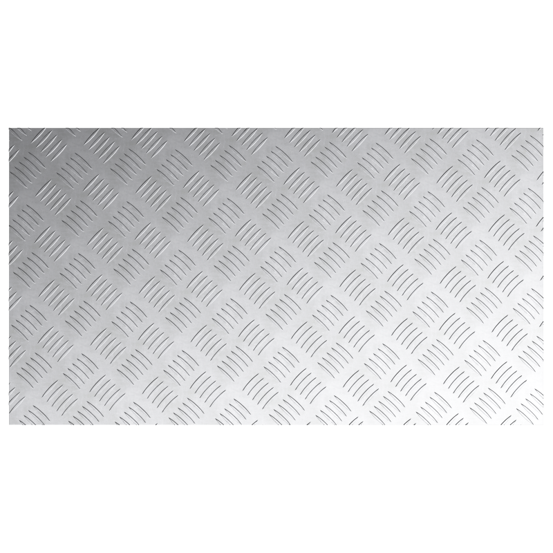 Aluminium Riffelbleche 2 Stück Rutschfest 90x50 cm