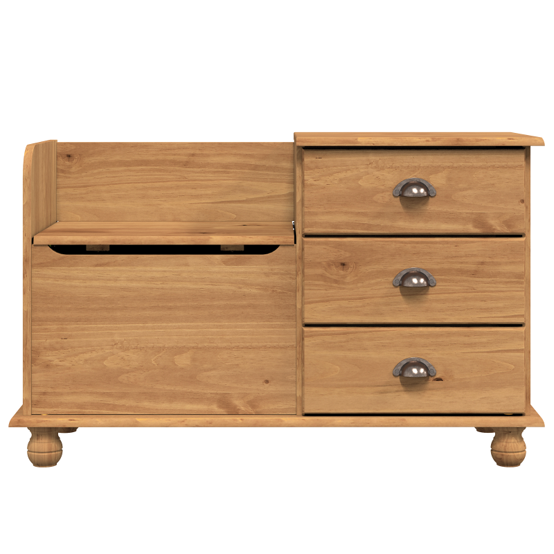 Schiebetür mit Beschlagset ORKDALMassivholz & Glas