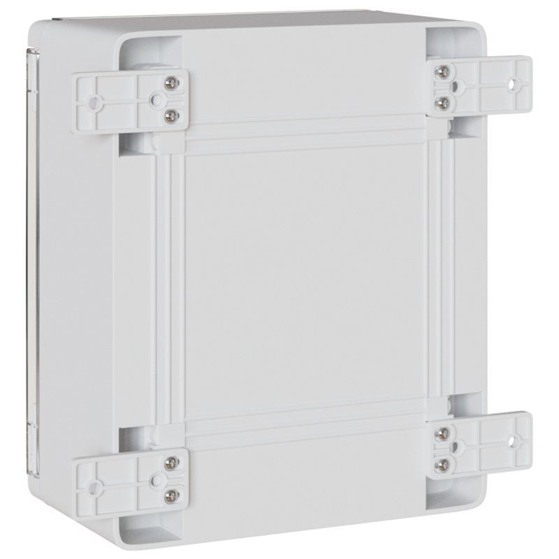 Kontrollschrank IP65 Wasserdicht Grau 25x13x30 cm ABS Kunststoff