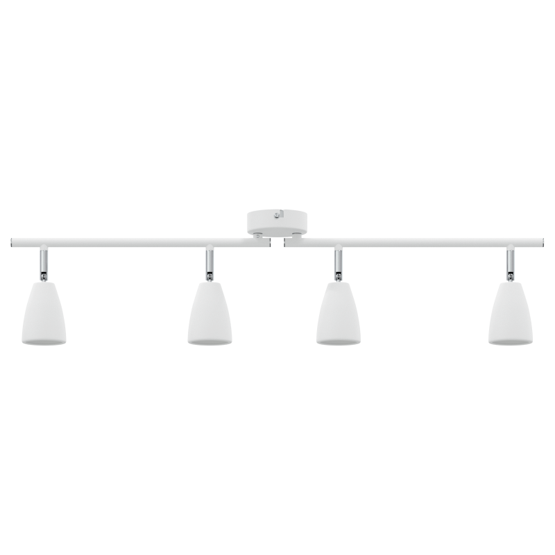 Deckenstrahler 4-Wege-Verstellbar Weiß GU10